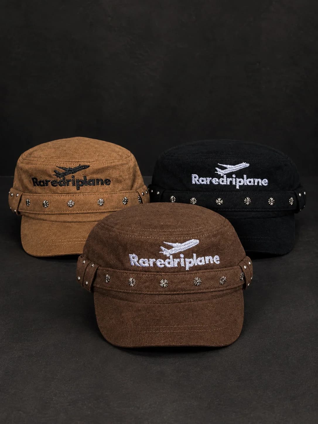 Raredriplane Military Stud Cap